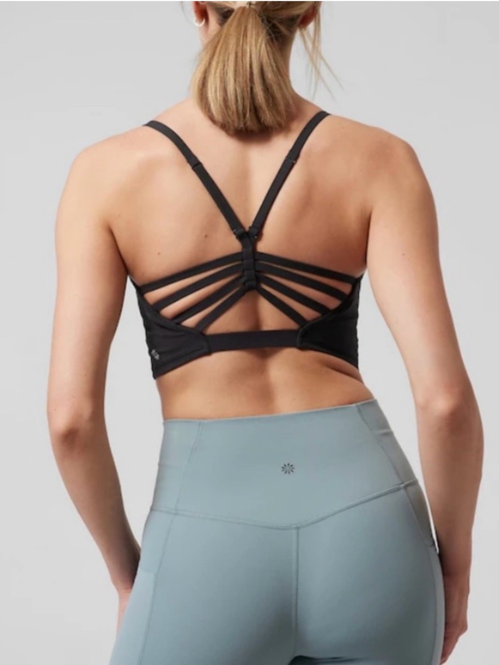 Athleta Elation Strappy Crop D-DD L
